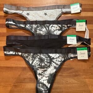 Jenni Women's Thong set of 4 large